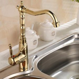 Gold Surface Kitchen Faucet Bathroom Basin Faucet