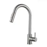 304 Stainless Steel Pull-out Black Sensor Kitchen Faucets