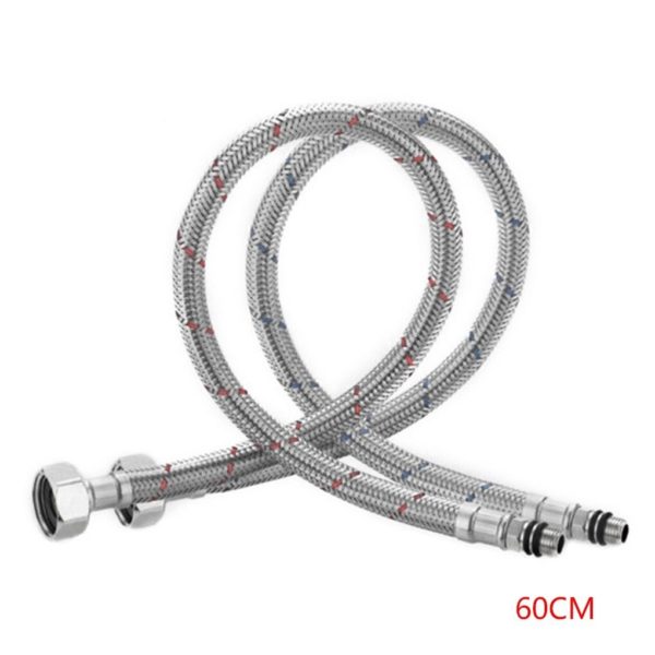 Size 60cm new style water line plumbing hoses brai variants 0 Water Line Plumbing Hoses Braided G1/4