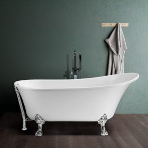 Claw Foot Bathtub Standalone Deep Soak Bathtub