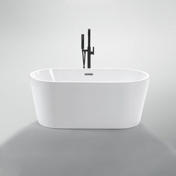 aquacubic high quality simple white cent main 4 rectangular freestanding tub