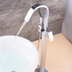 Freestanding Tub Faucet Stand Mixer Tap