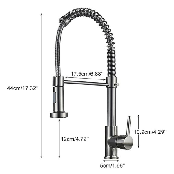 deck mounted flexible kitchen faucets pu main 1 Deck Mounted Flexible Kitchen Faucets