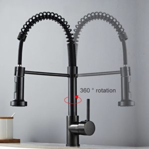 Deck Mounted Flexible Kitchen Faucets