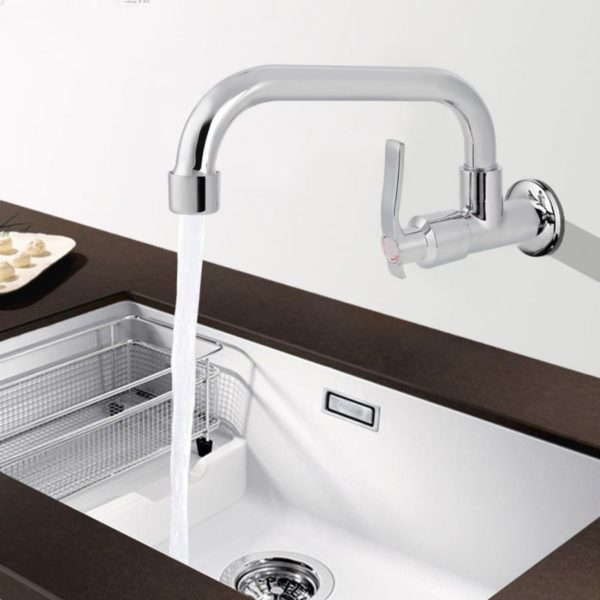 wall mounted kitchen faucet