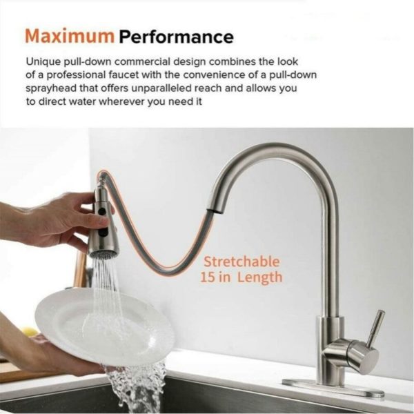 kitchen faucet with touch sensor stainle main 4 Kitchen Faucet With Touch Sensor