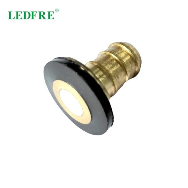 ledfre f 1 2 f 3 8 304 stainless steel bra main 1 Braided Polymer Faucet Connector