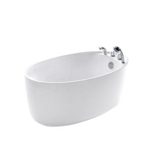 Mini Bathroom Tub Small Oval Bathtub Standalone Bath tub