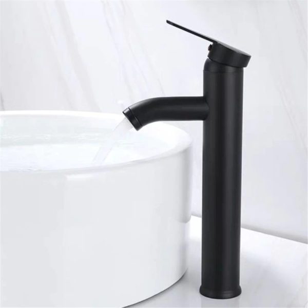 single handle bathroom basin faucets col main 5 Basin Sink Tap Black
