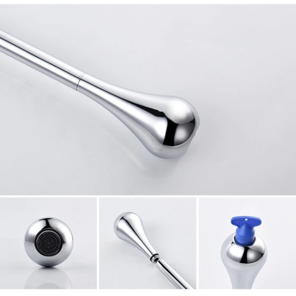 water drop hang ceiling faucet bathroom main 4 Water Drop Hang Ceiling Faucet