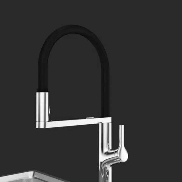 Touch Activated Kitchen Faucet Kitchen Sink Sensor Faucet With Sprayer - Image 6