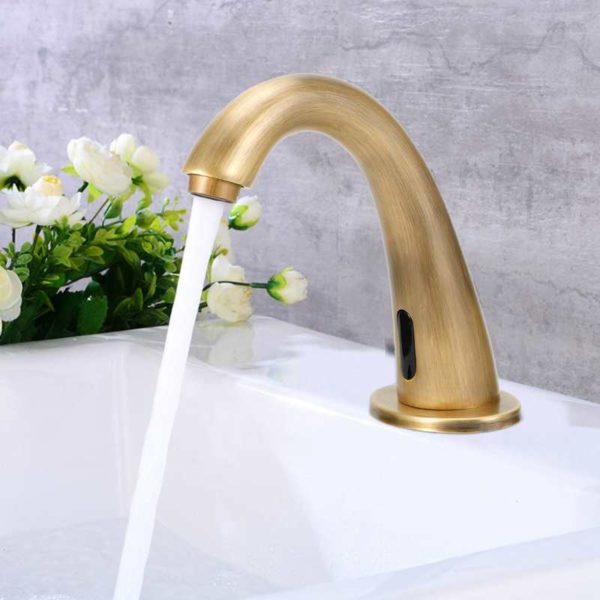 Antique Auto-Sensor Non-Contact Touch Faucets for Home Kitchen Bathroom