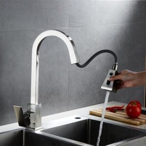Touch Kitchen Faucet Quality Brass Pull Out Kitchen Mixer Tap