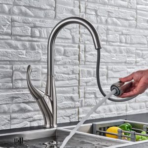 Pull Out Touch Sensor Kitchen Faucet Touch Control Faucet